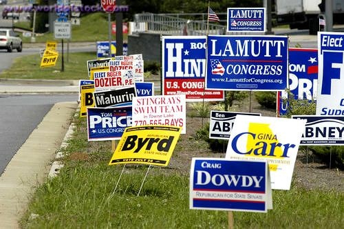 Political Signs Example 1