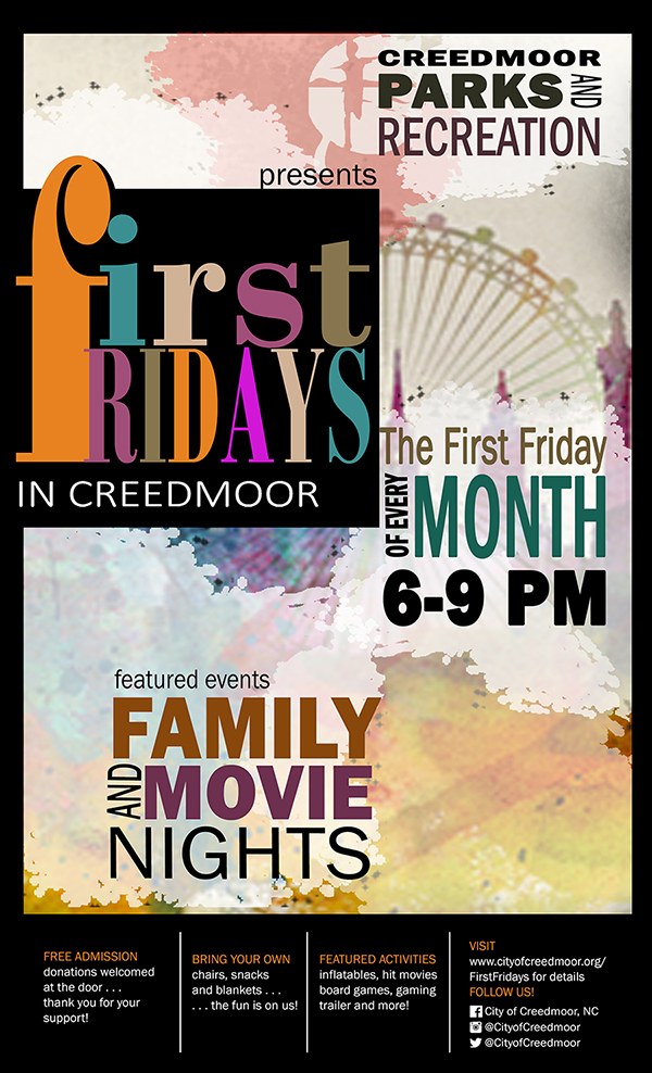 First Fridays in Creedmoor Poster