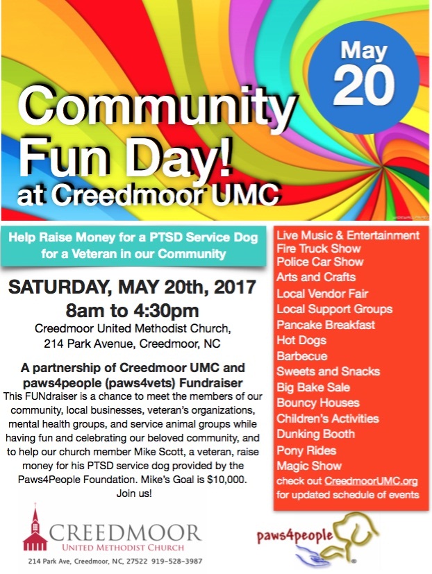 Community Fun Day! at Creedmoor UMC