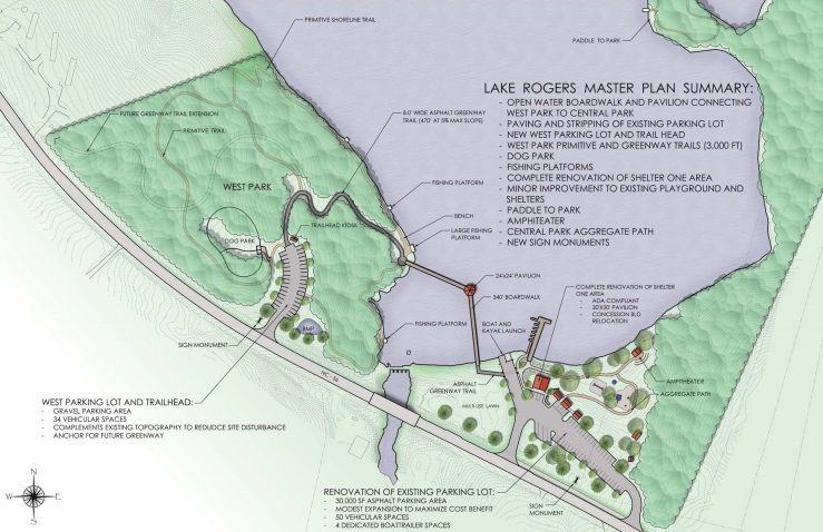 Lake Rogers Msater Plan Map
